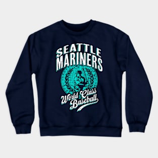 Vintage MARINERS World Class Baseball Crewneck Sweatshirt